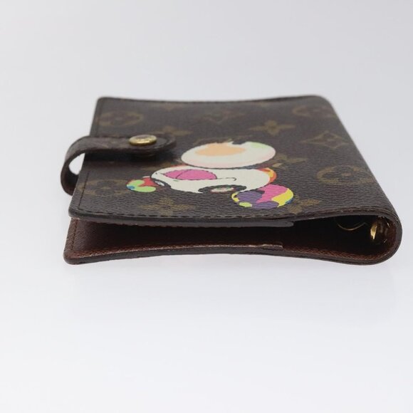 LOUIS VUITTON Monogram Panda Agenda PM Day Planner Cover LV Auth - Picture 4 of 16